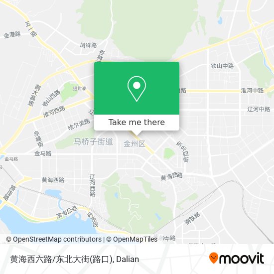 黄海西六路/东北大街(路口) map