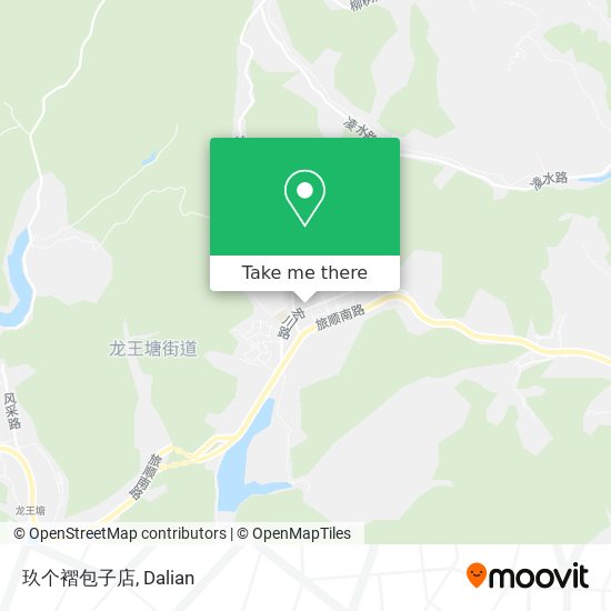 玖个褶包子店 map