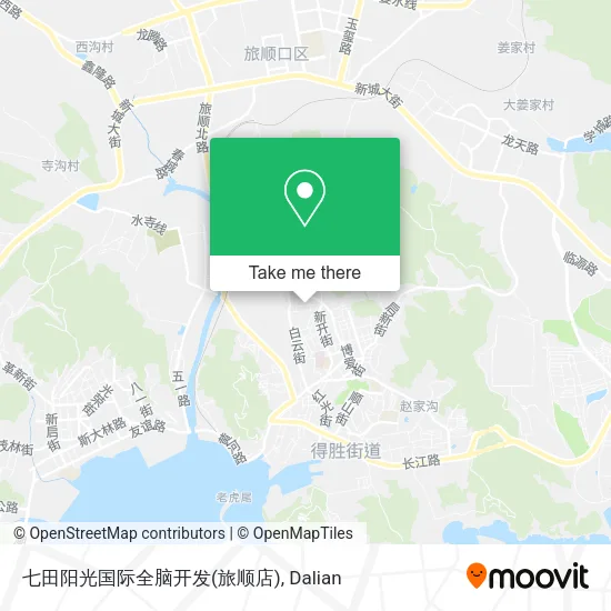 七田阳光国际全脑开发(旅顺店) map