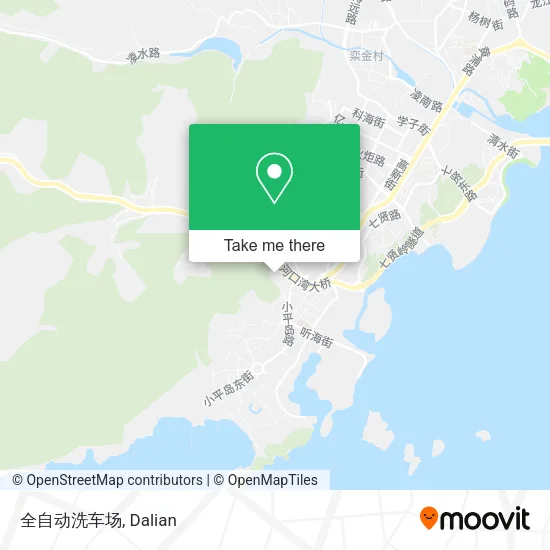 全自动洗车场 map