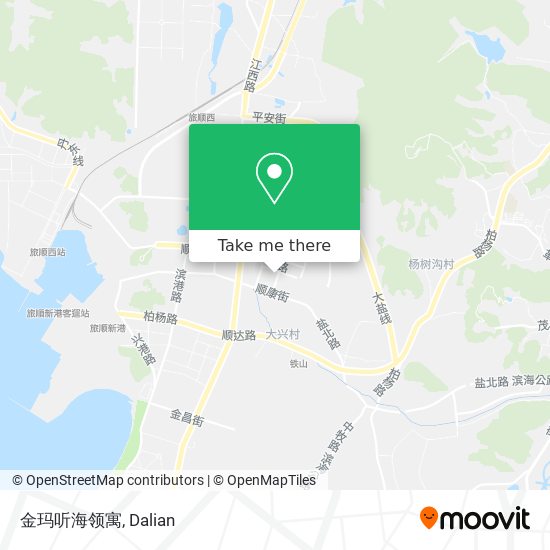 金玛听海领寓 map