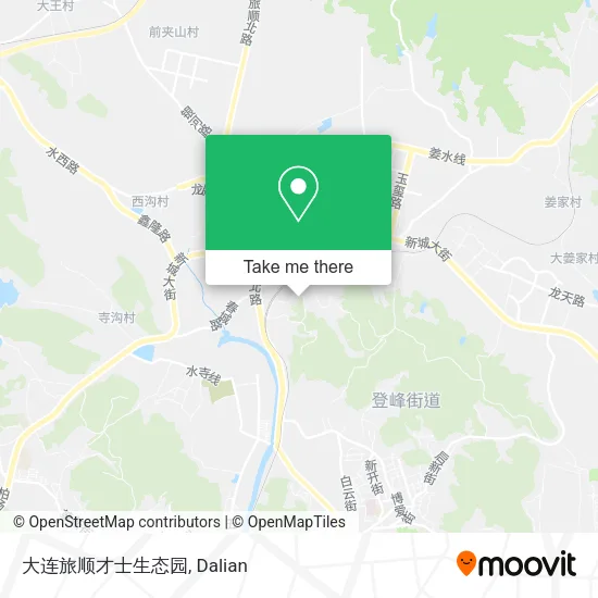 大连旅顺才士生态园 map
