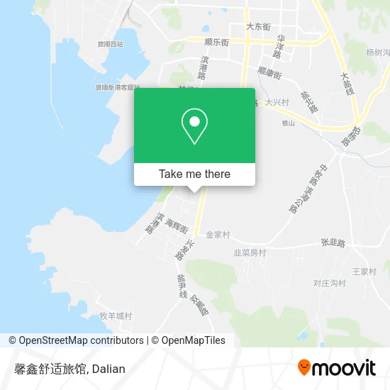 馨鑫舒适旅馆 map