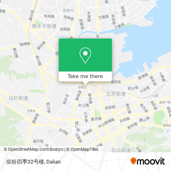 缤纷四季32号楼 map