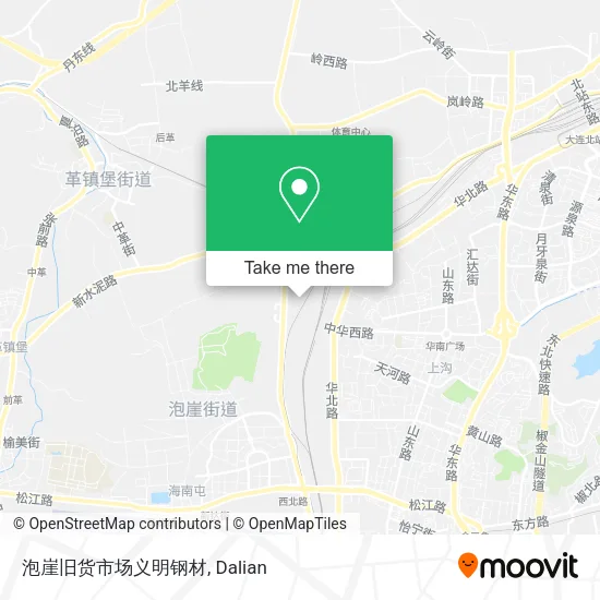 泡崖旧货市场义明钢材 map