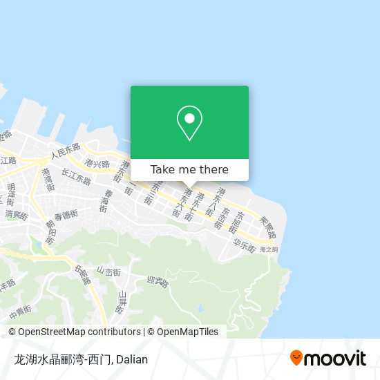 龙湖水晶郦湾-西门 map