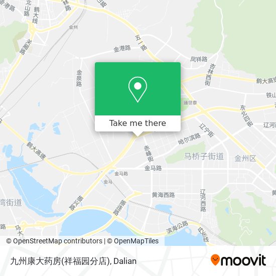九州康大药房(祥福园分店) map