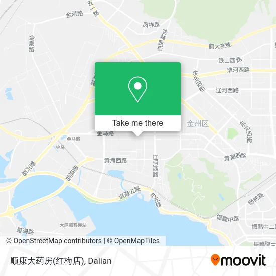 顺康大药房(红梅店) map
