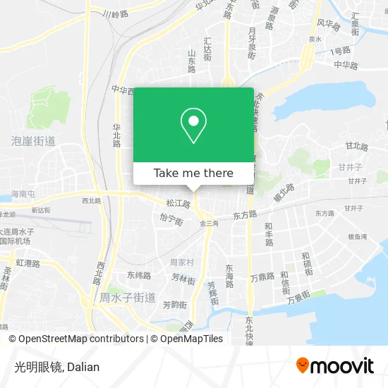 光明眼镜 map