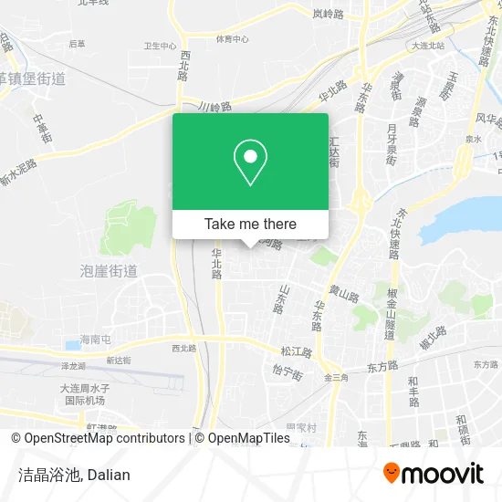 洁晶浴池 map