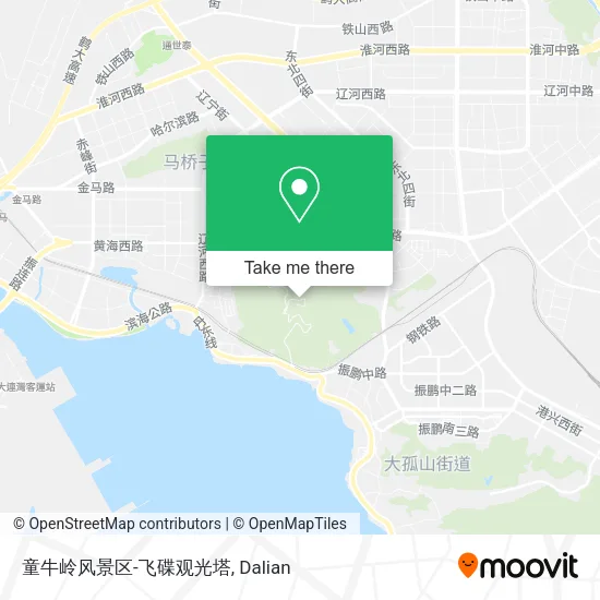 童牛岭风景区-飞碟观光塔 map