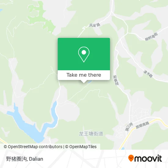野猪圈沟 map