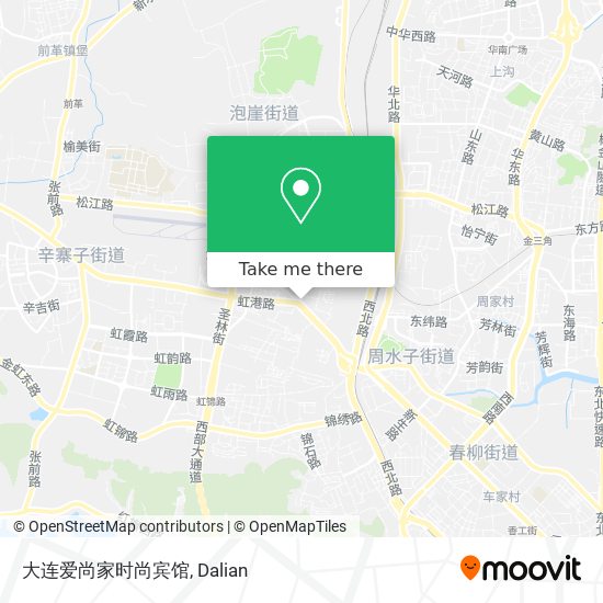 大连爱尚家时尚宾馆 map