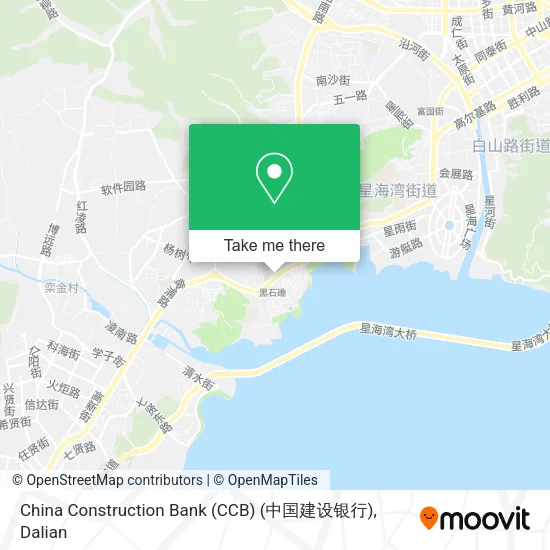 China Construction Bank (CCB) (中国建设银行) map
