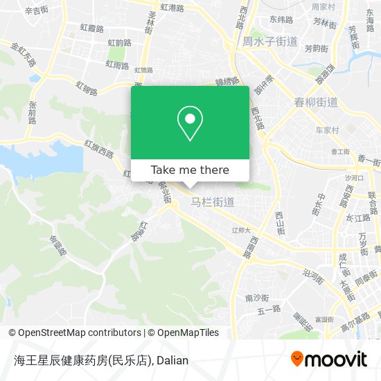 海王星辰健康药房(民乐店) map