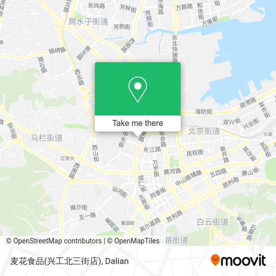 麦花食品(兴工北三街店) map