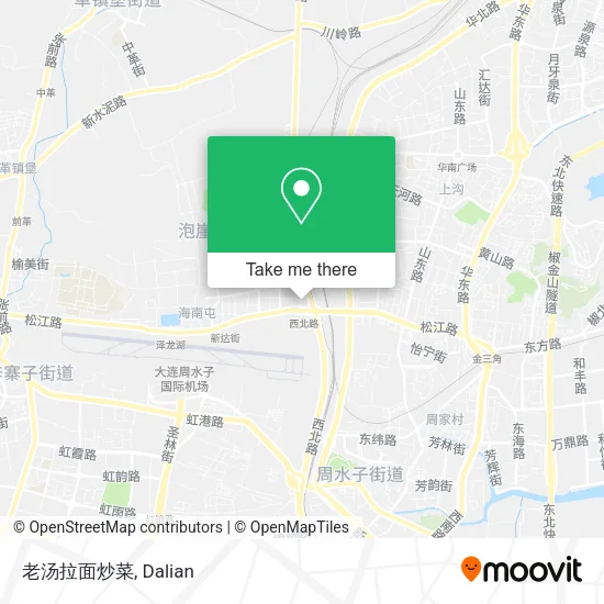 老汤拉面炒菜 map