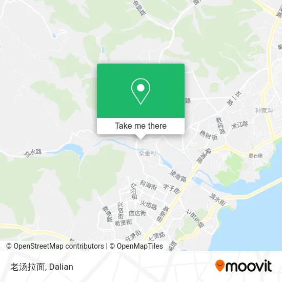 老汤拉面 map