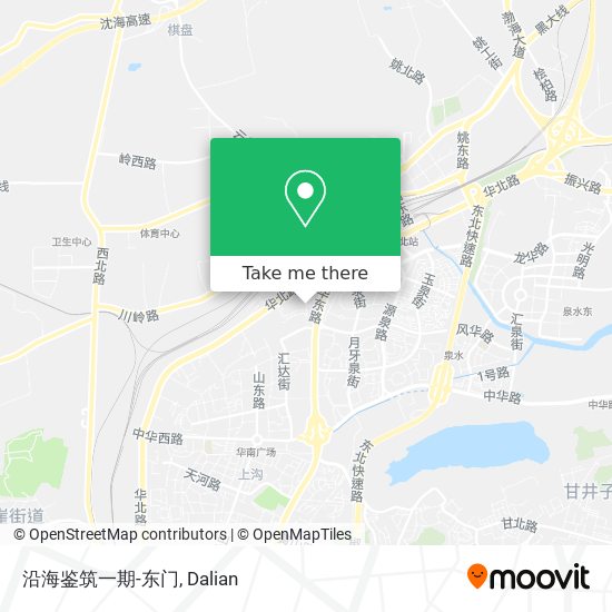 沿海鉴筑一期-东门 map