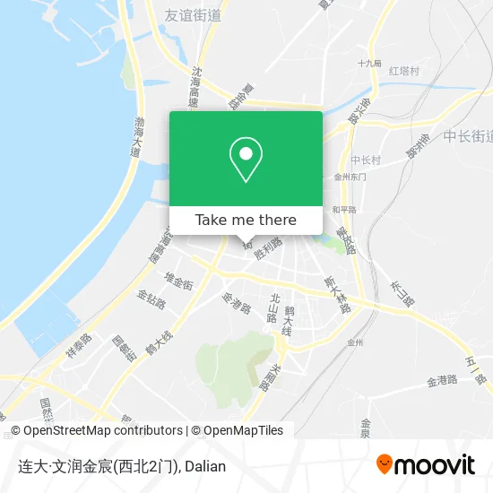 连大·文润金宸(西北2门) map