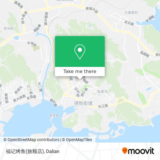 福记烤鱼(旅顺店) map