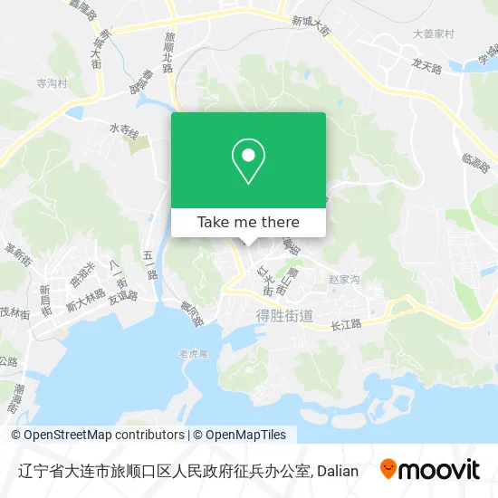 辽宁省大连市旅顺口区人民政府征兵办公室 map