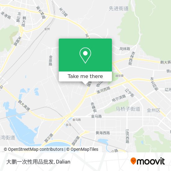 大鹏一次性用品批发 map
