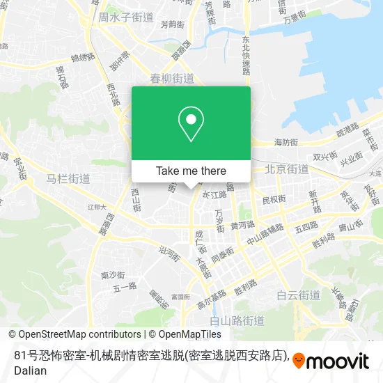 81号恐怖密室-机械剧情密室逃脱(密室逃脱西安路店) map