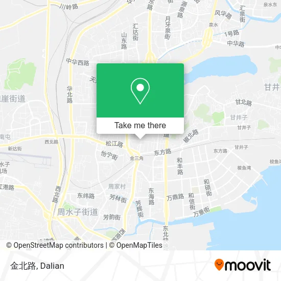 金北路 map