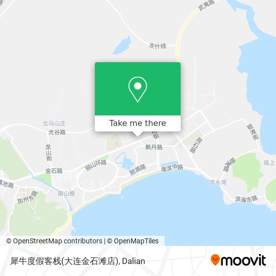 犀牛度假客栈(大连金石滩店) map