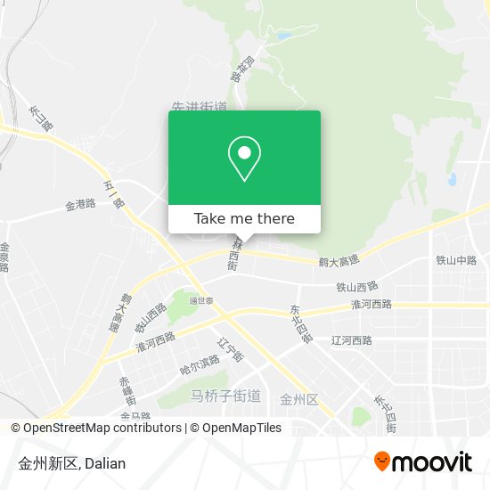 金州新区 map