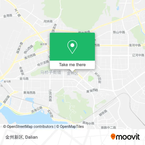 金州新区 map