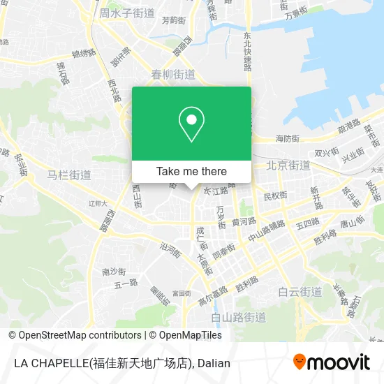 LA CHAPELLE(福佳新天地广场店) map