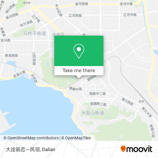 大连留恋～民宿 map