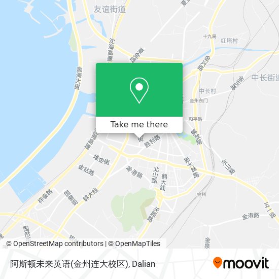 阿斯顿未来英语(金州连大校区) map