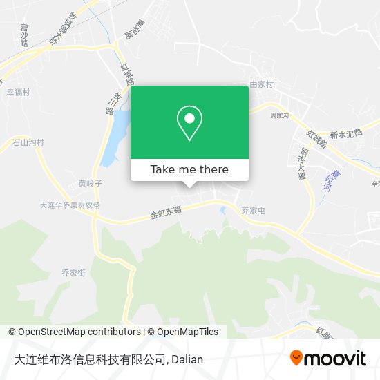 大连维布洛信息科技有限公司 map