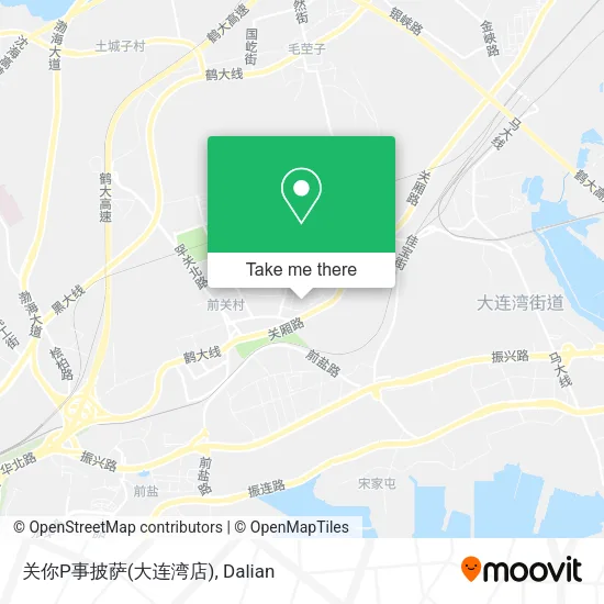 关你P事披萨(大连湾店) map