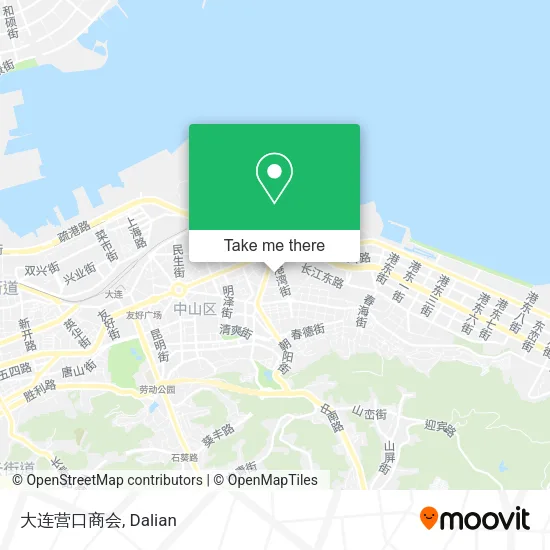 大连营口商会 map