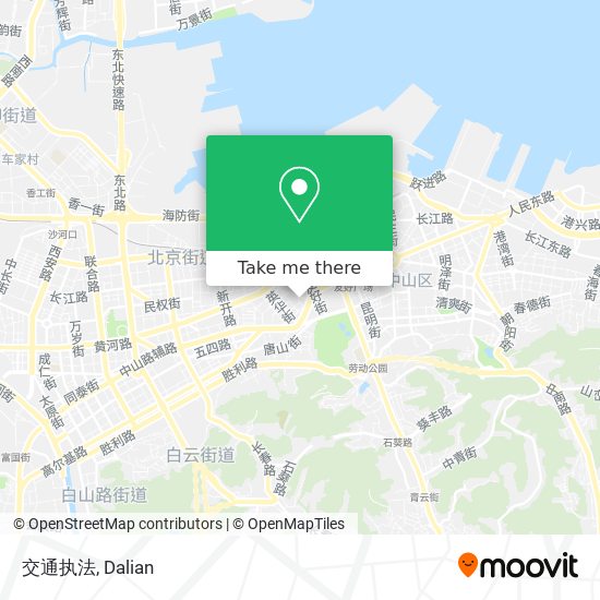 交通执法 map