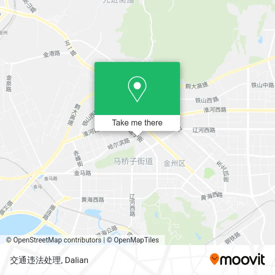 交通违法处理 map
