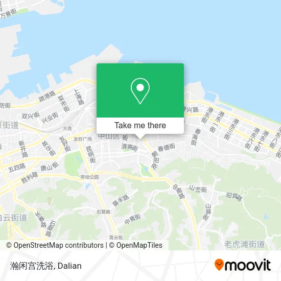 瀚闲宫洗浴 map