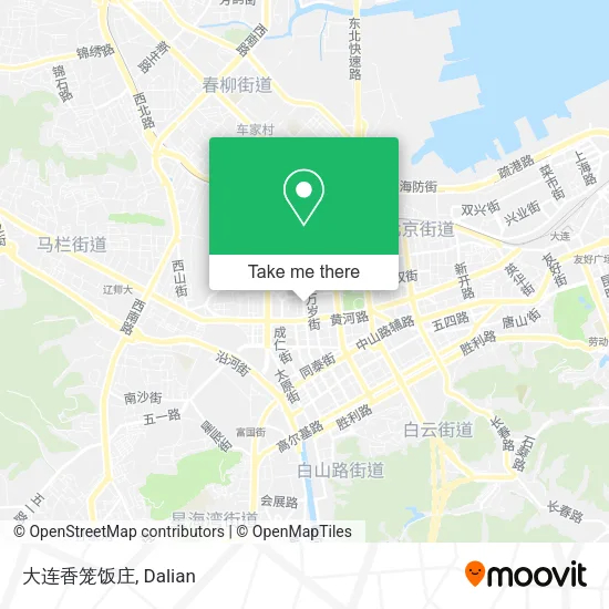大连香笼饭庄 map