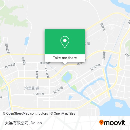 大连有限公司 map