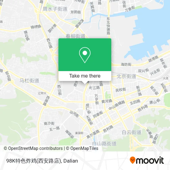 98K特色炸鸡(西安路店) map
