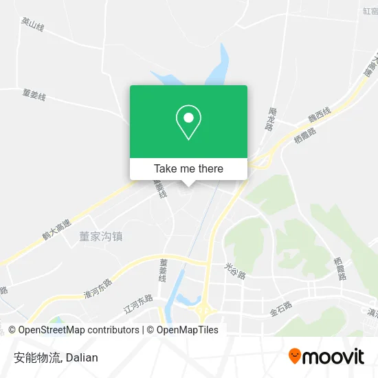 安能物流 map