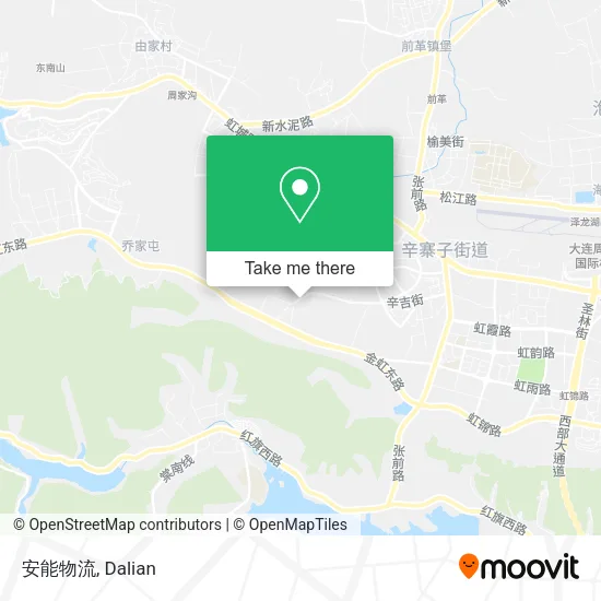 安能物流 map