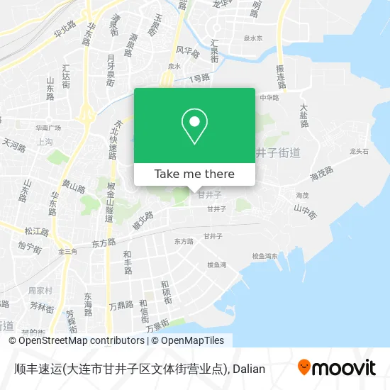 顺丰速运(大连市甘井子区文体街营业点) map