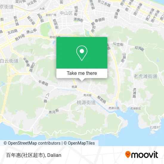 百年惠(社区超市) map