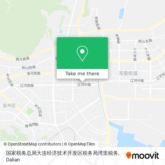 国家税务总局大连经济技术开发区税务局湾里税务 map