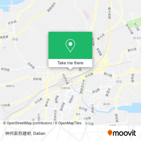 神州新胜建材 map